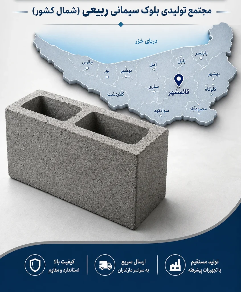 بلوک سیمانی فیروزکوه
